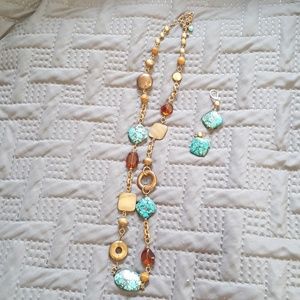 Premier design necklace and earrings